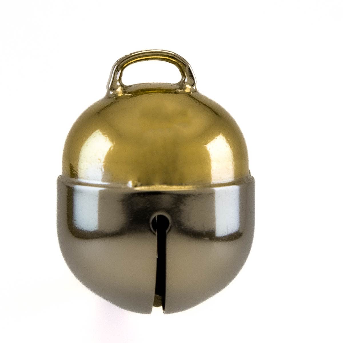Noble Bells - Handmade in USA, Extra Loud Multifaceted Clacker, Collar Bell for Cats and Dogs, Premium Brass and Nickel Silver, 