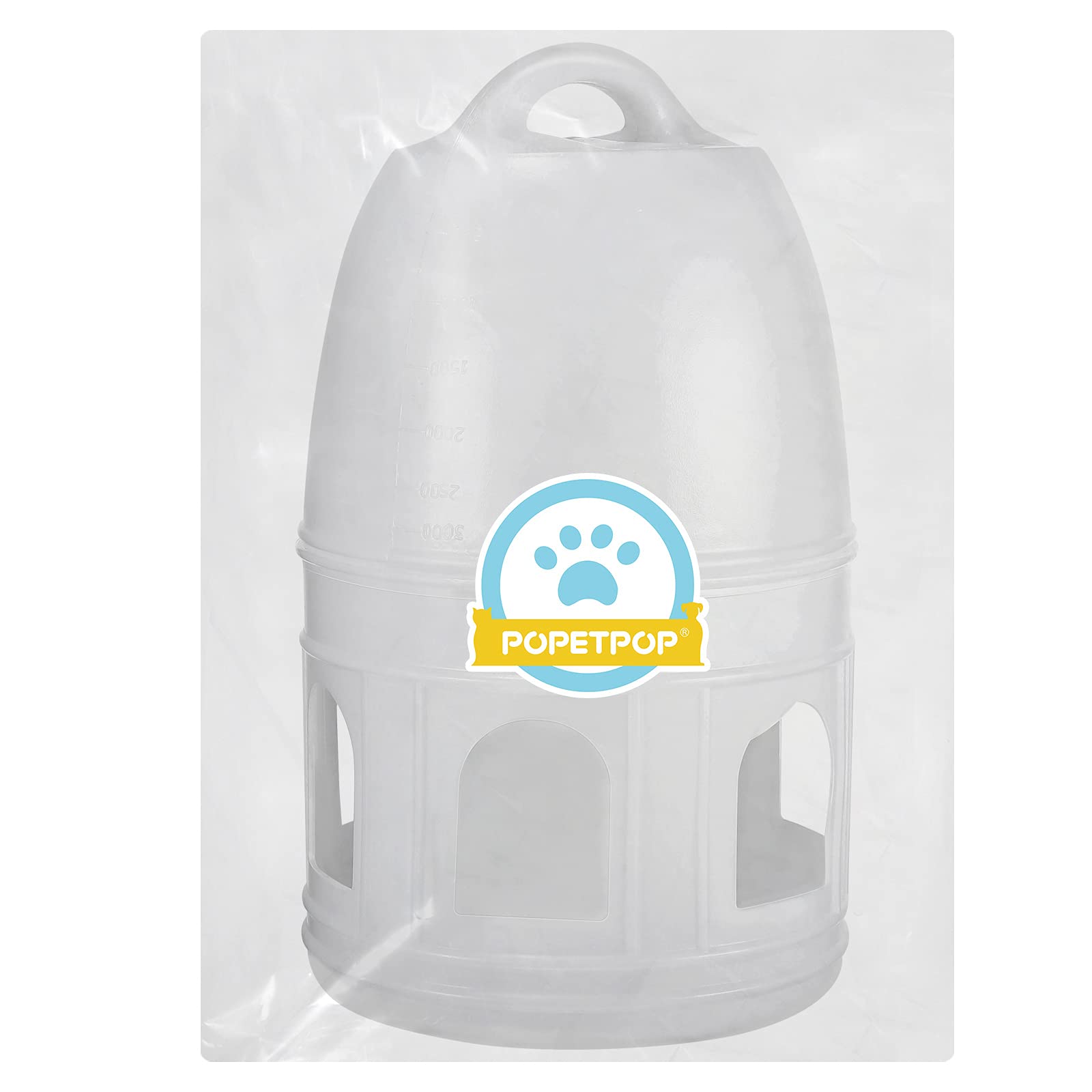 Popetpop Pigeon Water Dispenser, Plastic Bird Feeder, Durable, Hanging Design, Suitable For Travel