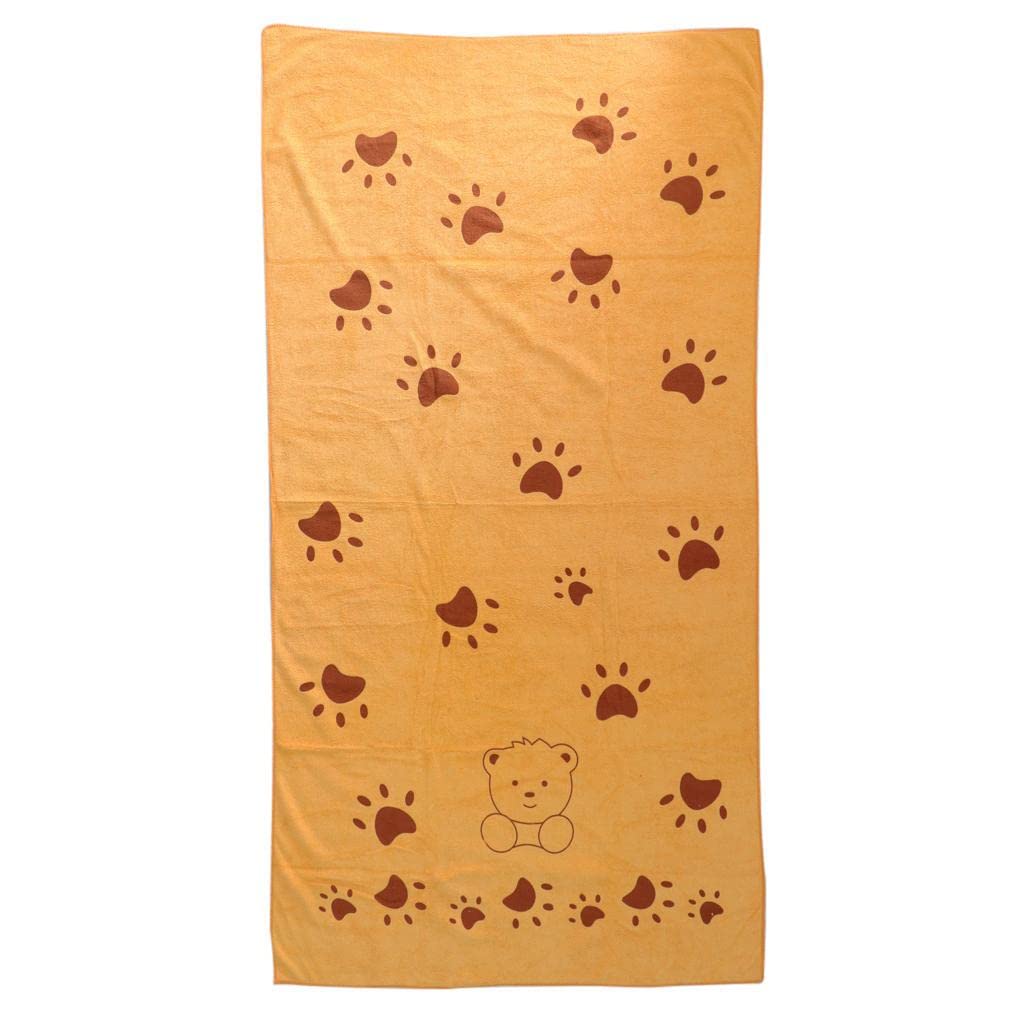 bnf Pet Dog & Cat Blanket, Fleece Fabric Soft and Cute Towel 2 Colors 55x28 inch Brown | Shampooing & Washing | Grooming | Dog S