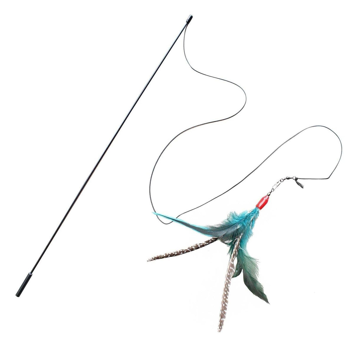 Go Cat Da Bird Single Pole Teaser On 36 Inch Rod
