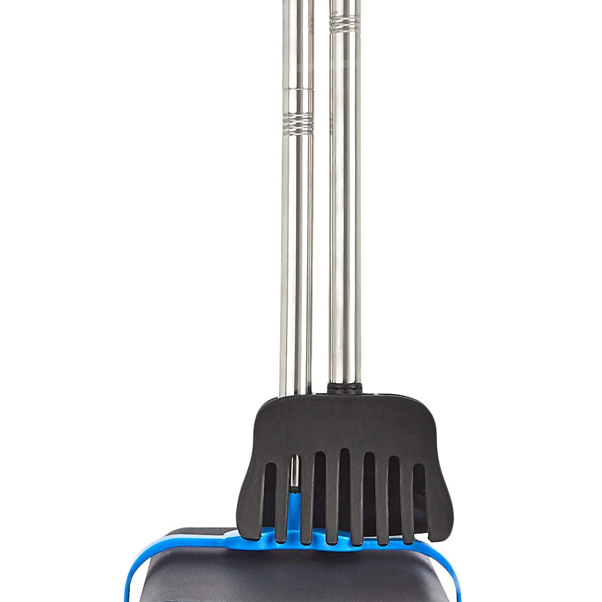 Amazon Basics Pet Waste Removal Set With Swivel Bin, Stainless Steel