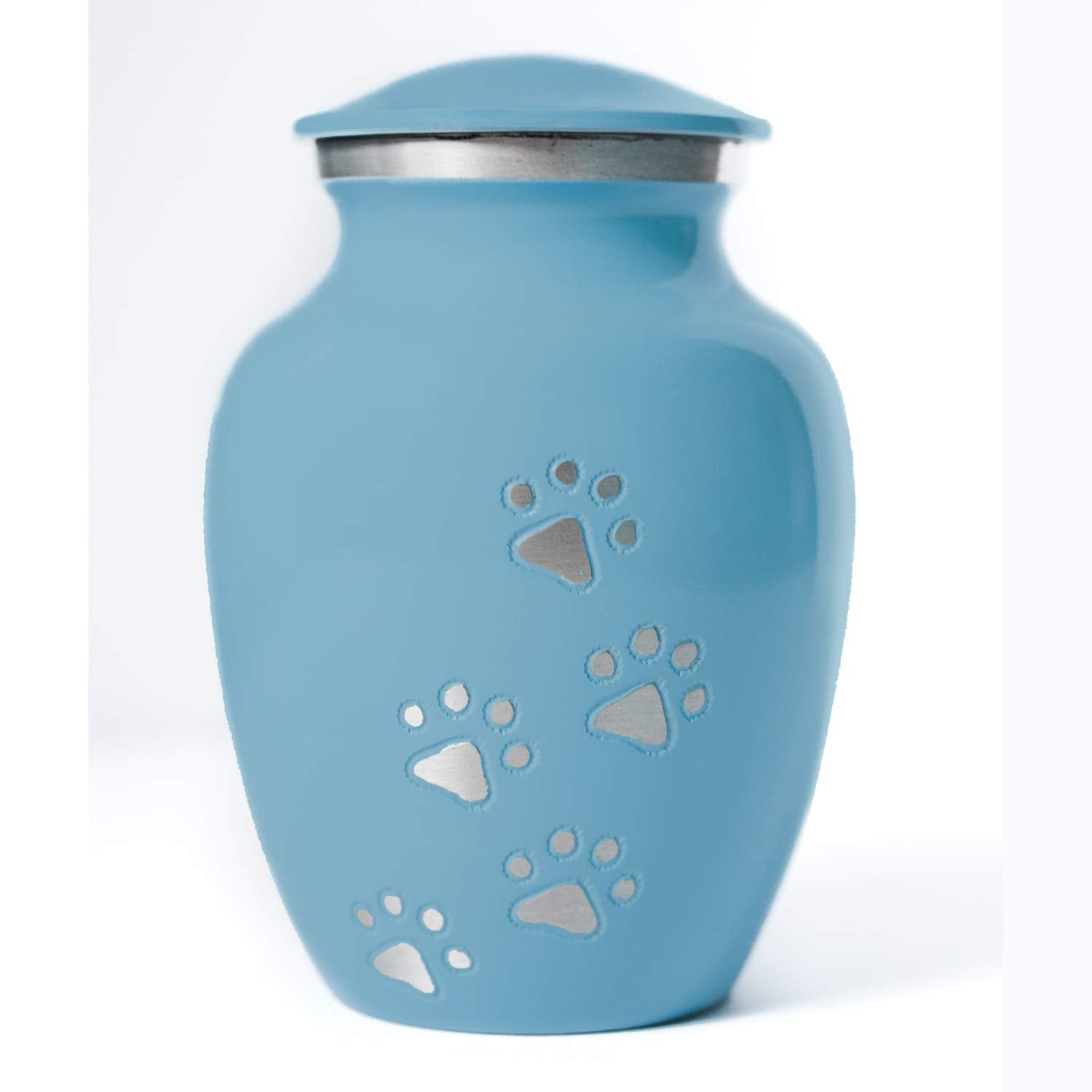Best Friend Services Pet Urn - Ottillie Paws Legacy Memorial Pet Cremation Urns For Dogs And Cats Ashes Hand Carved Aluminium Me
