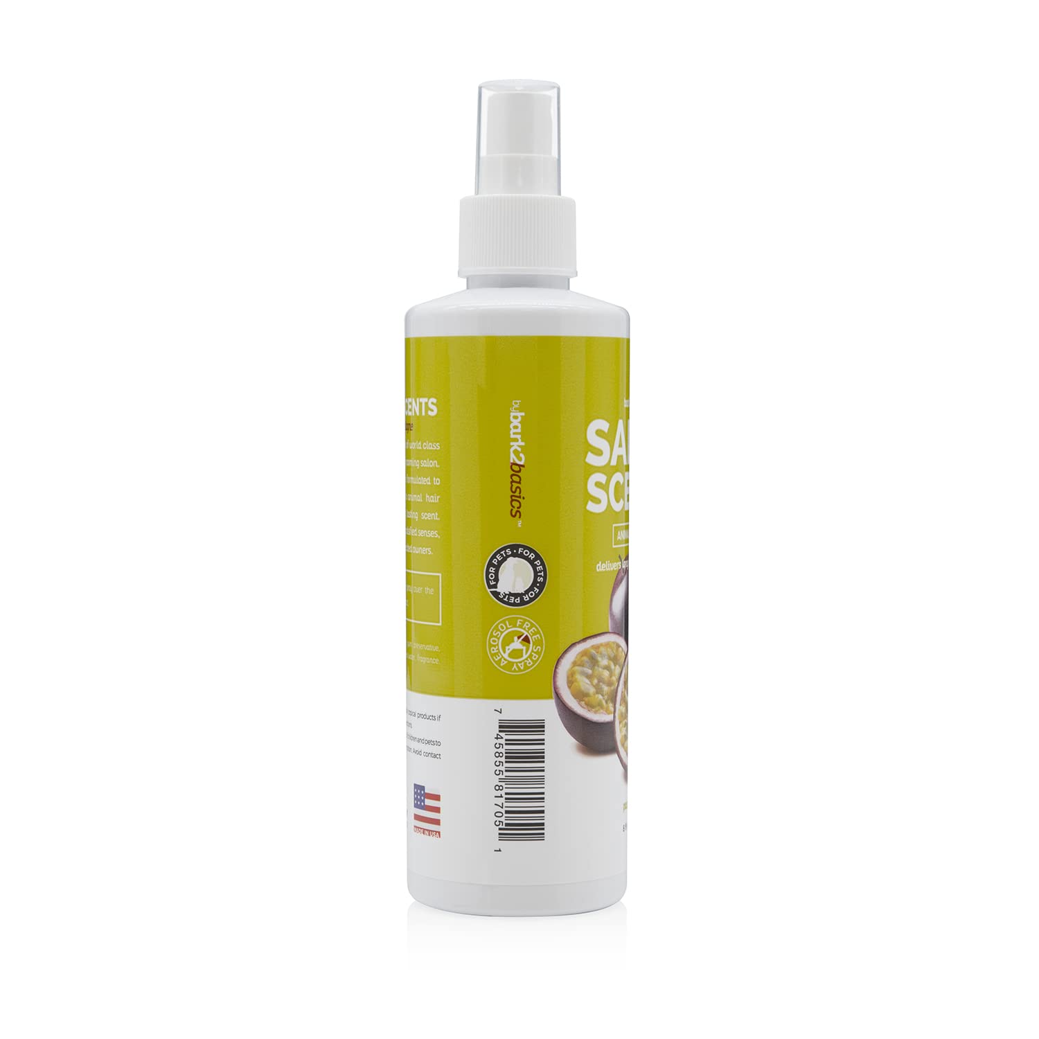 Bark2Basics Salon Scents Pet Grooming Cologne - 8 Oz, Natural Professional Groomer Perfume For Dogs And Cats, Long Lasting, Deod