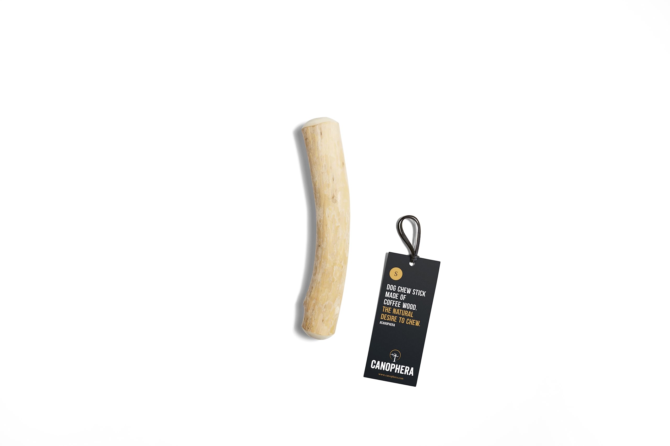 Canophera Coffee Wood Dog Chew Sticks For Regular Chewers - Size Small
