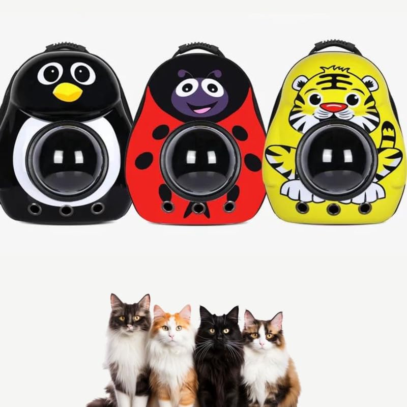 BohoBark Portable Breathable Package pet Travel Hiking Bag Space Capsule Carrying Bubble Backpack Bag Pack of 1 Pcs
