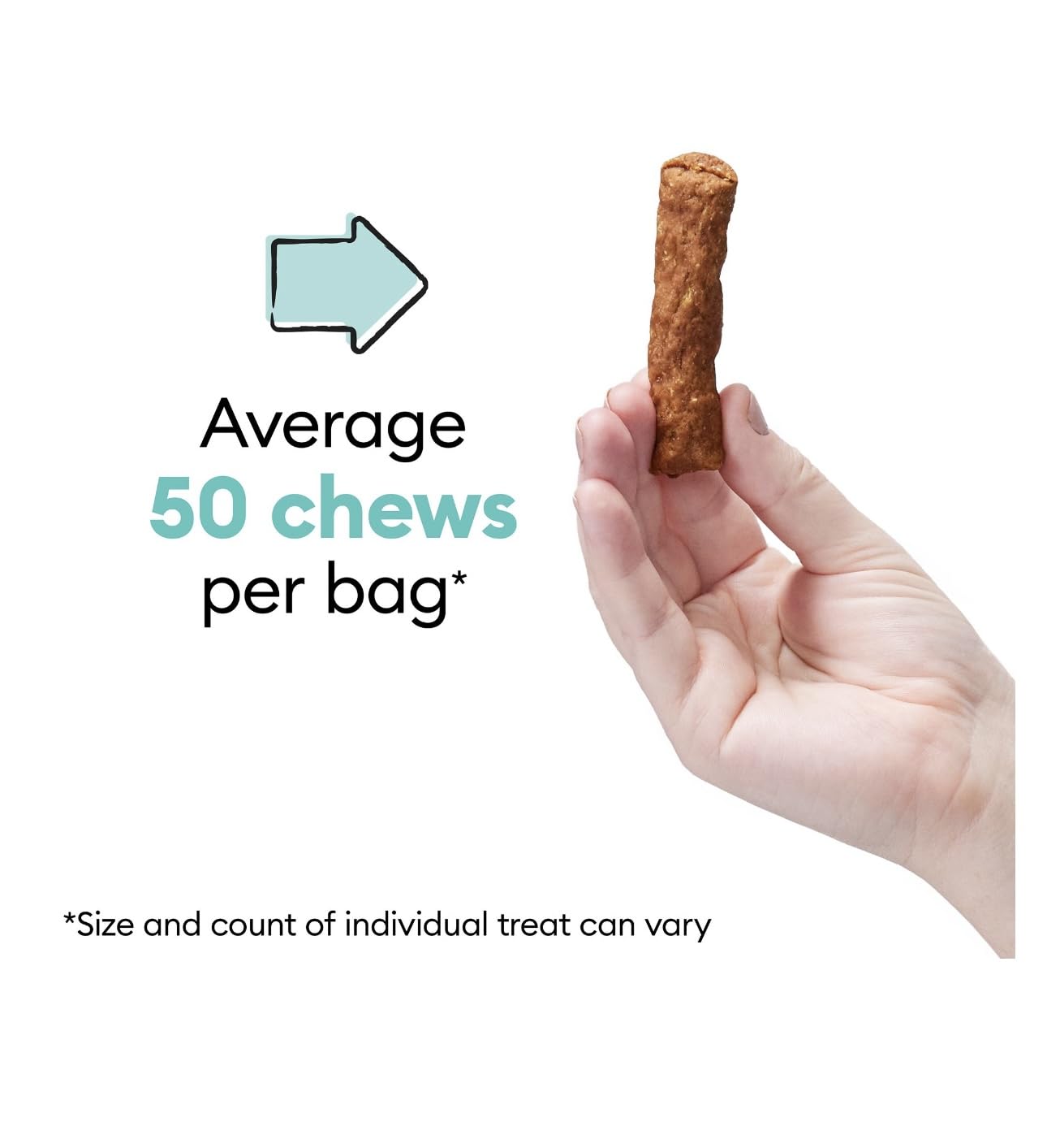 Wiggles & Wags Meaty Sticks Chicken Dog Treats with Waste Bag Dispenser, 16 oz, 1 lb Pack