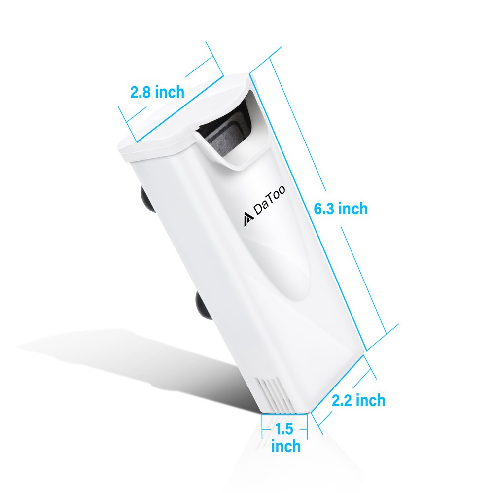 Datoo Aquarium Power Filter In-Tank Ultra Silent Small Fish Tank Filter 3W For Aquarium 1 To 10 Gallon Tank, 1 Yr Warranty
