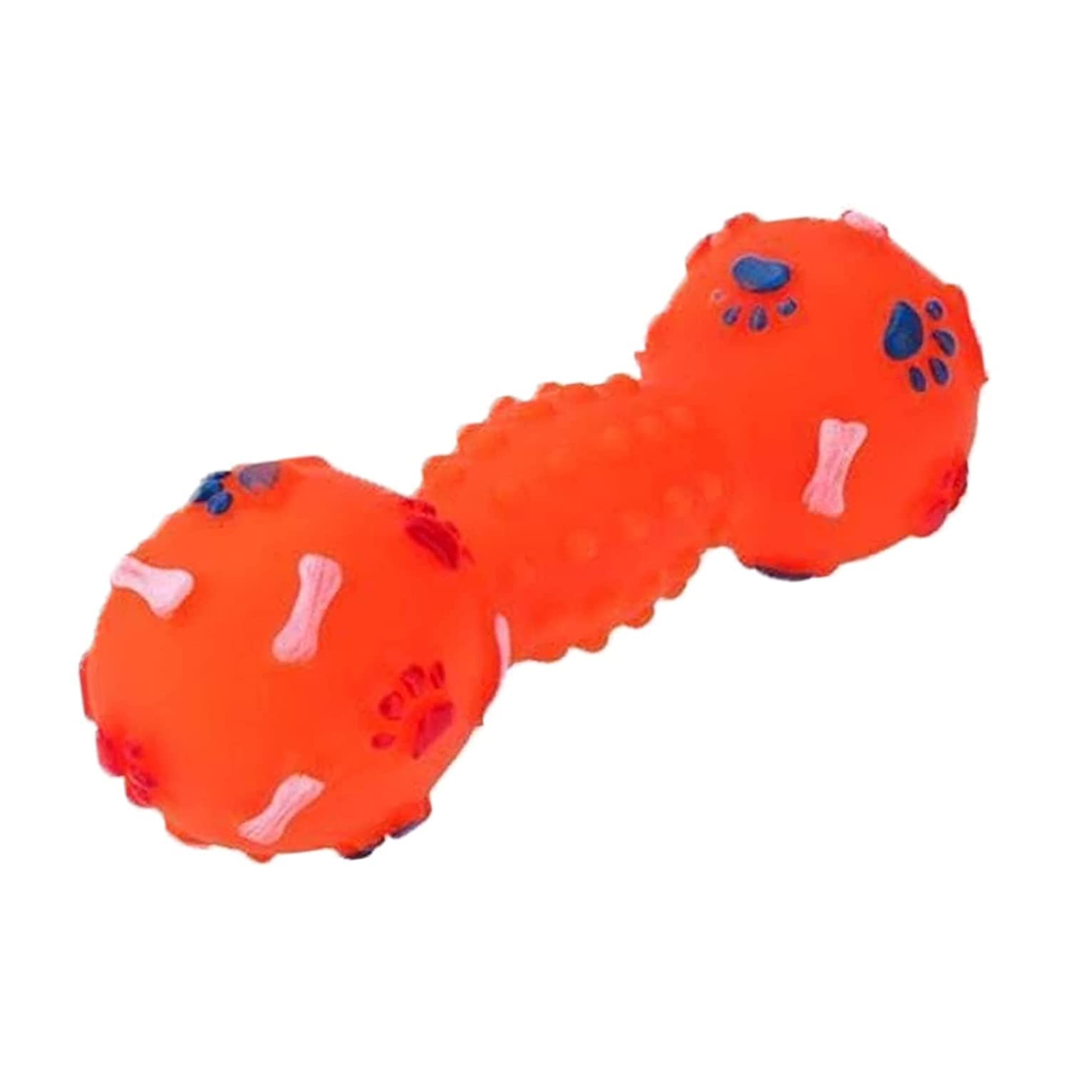 Smart Pups Squeaky Toys for Puppy,DumbbellShaped Toys for Teething, Dog Chew Toys with Squeak Puppies Toys for Small Dogs and P