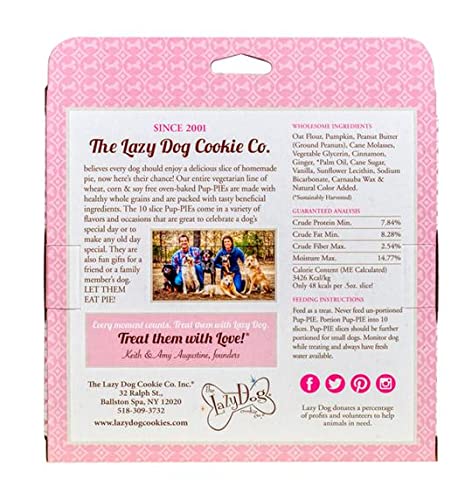 Lazy Dog I Ruff You Pup-Pie Treat