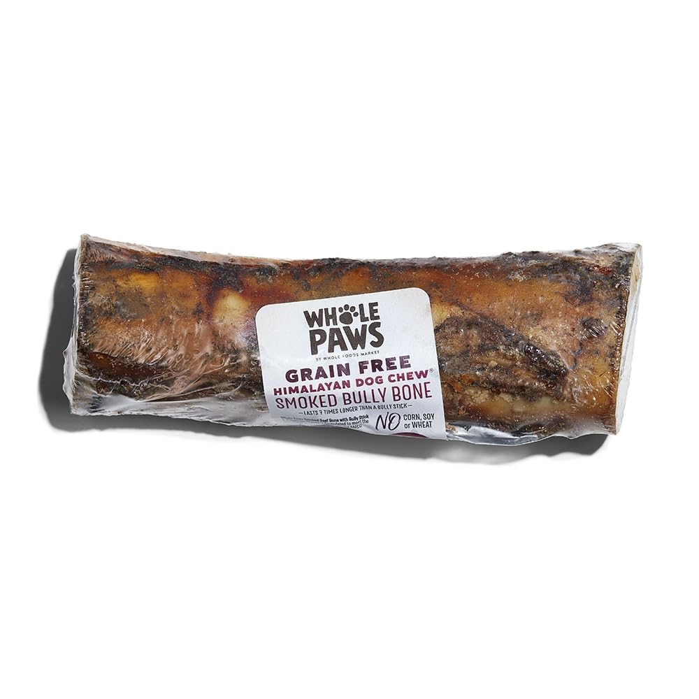 Whole Paws, Smoked Beef Bone with Bully Stick & Himalayan Cheese, Large (For Dogs 60 lbs & Under), 10 Ounce