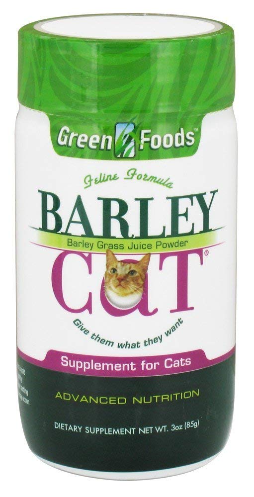 Greens Foods Barley Cat, 3-Ounce Bottles Powder (Pack Of 2)