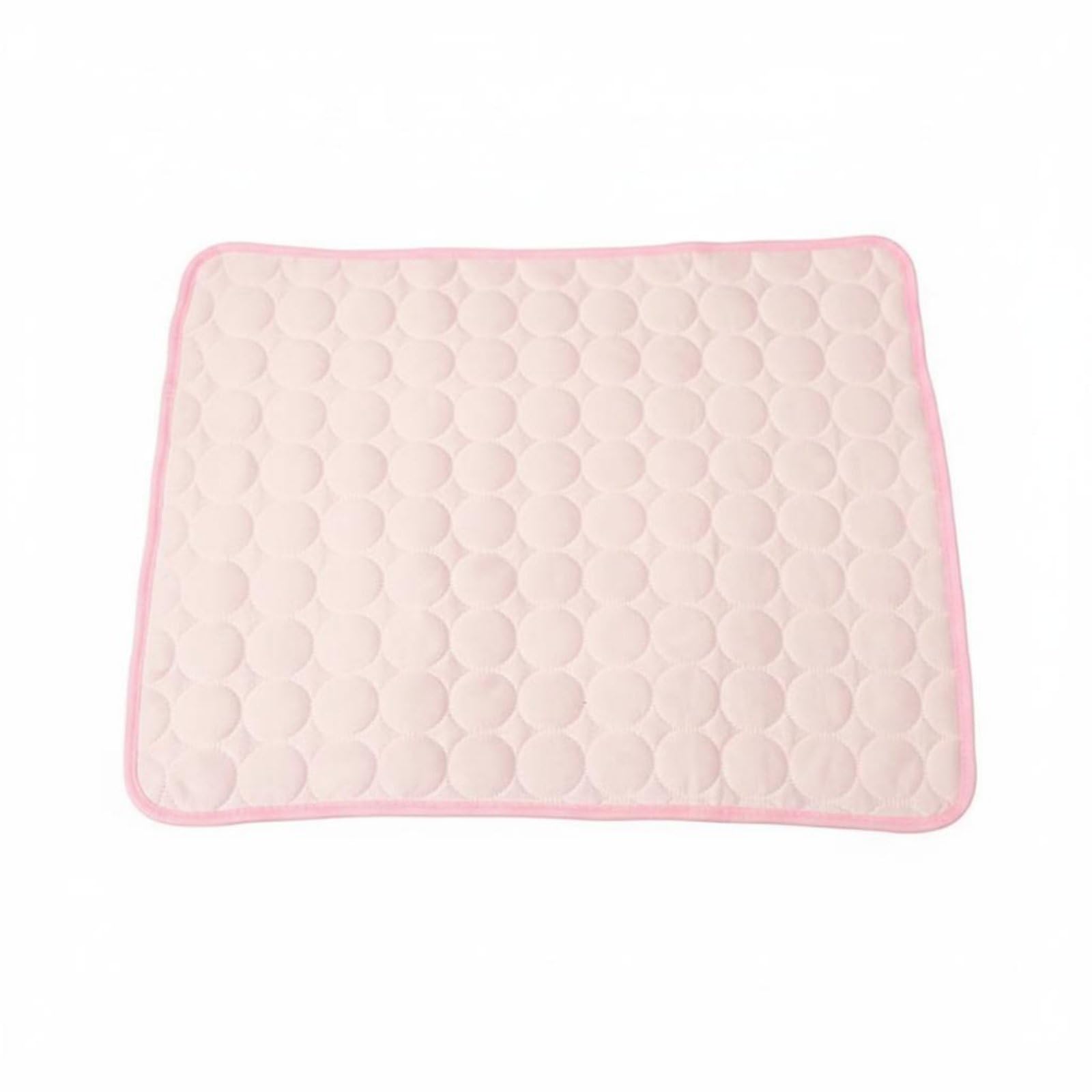 LOOM TREE Breathable Pet Cooling Mat Lightweight Dog Cooling Pad Machine Washable for Dogs, Cats, Summer, Pink, L | Pet Supplies