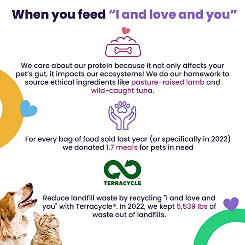 I AND LOVE AND YOU Baked and Saucy Dry Dog Food - Beef + Sweet Potato - Prebiotic + Probiotic, Real Meat, Grain Free, No Fillers