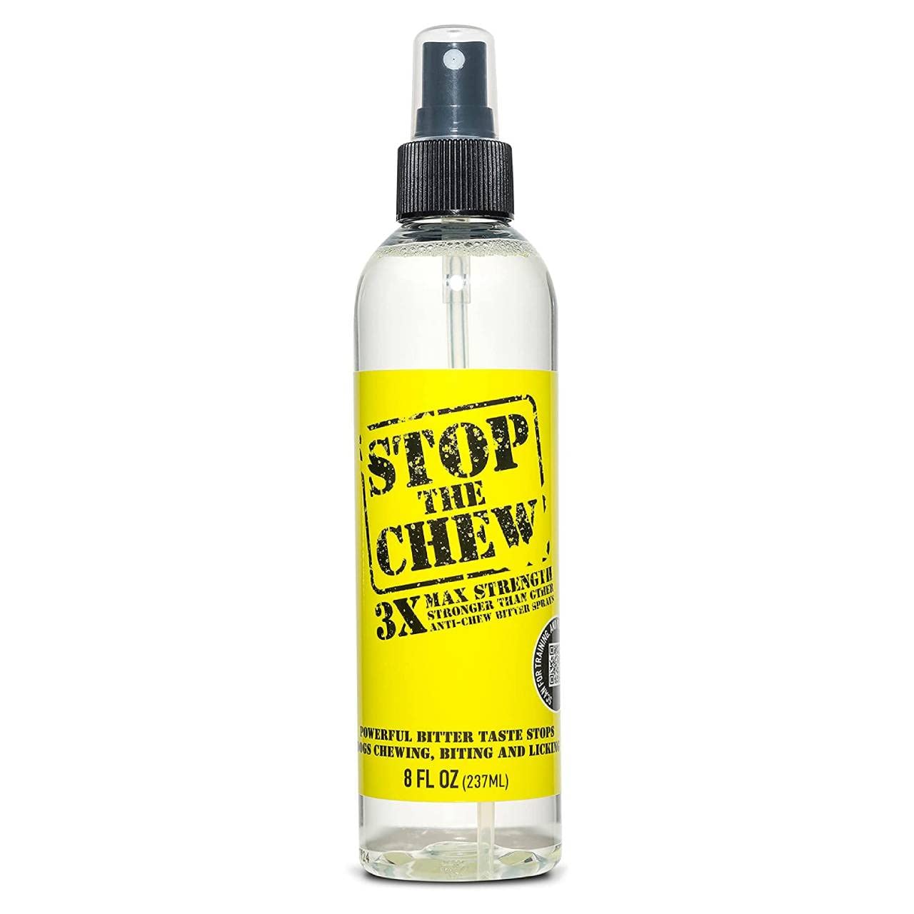 EBPP Stop The Chew 3X Strength Anti Chew Spray for Dogs - No Chew Spray for Puppies - Alcohol Free Dog Deterrent Spray - Bitter 