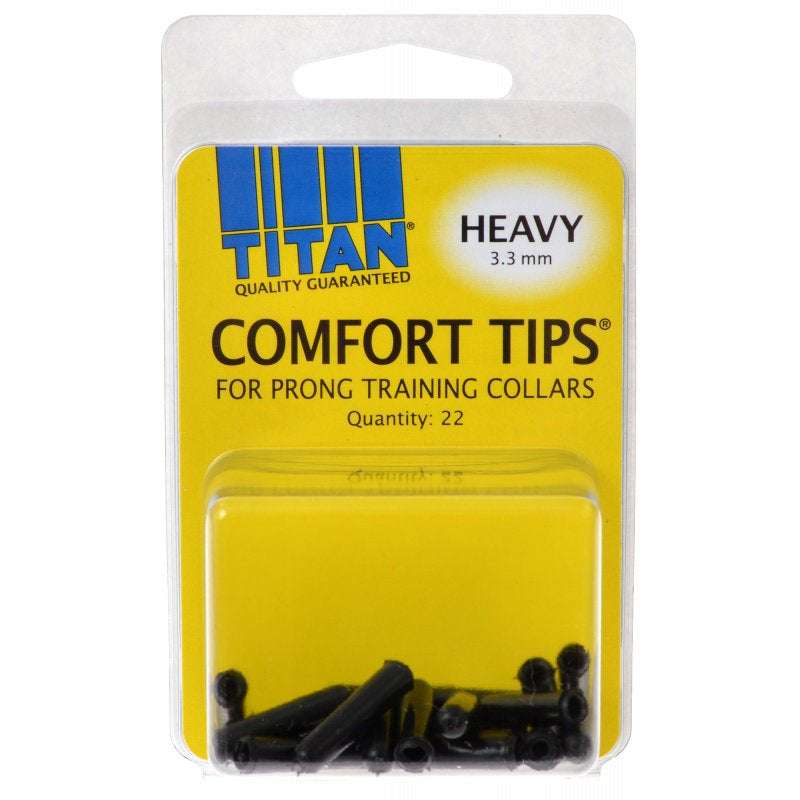 Coastal Pet Titan Comfort Tips For Prong Training Collars | Heavy 3.3Mm | 22-Count Per Pack (1-Pack)