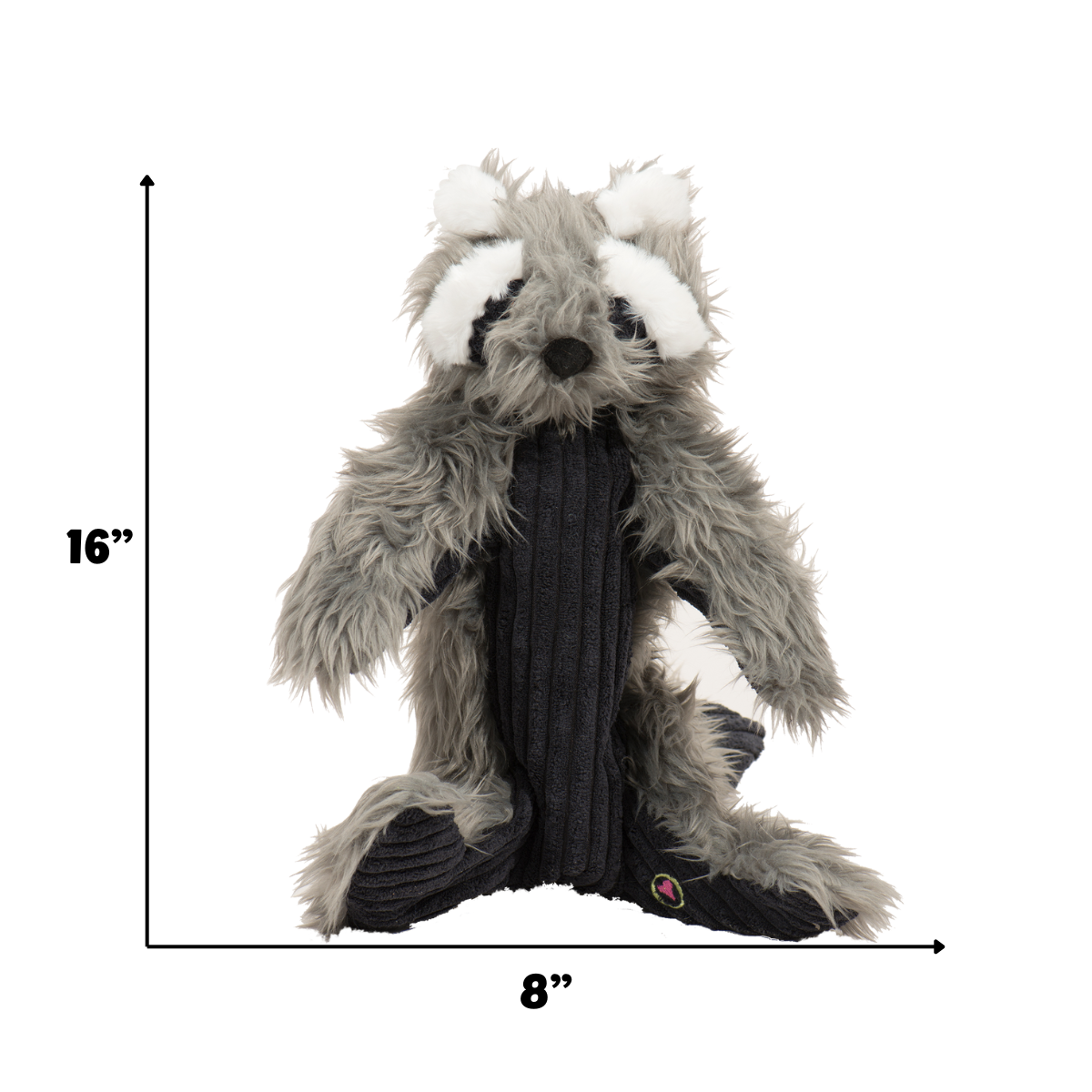 Redwood Raccoon X-Brace® Plush Dog Toy