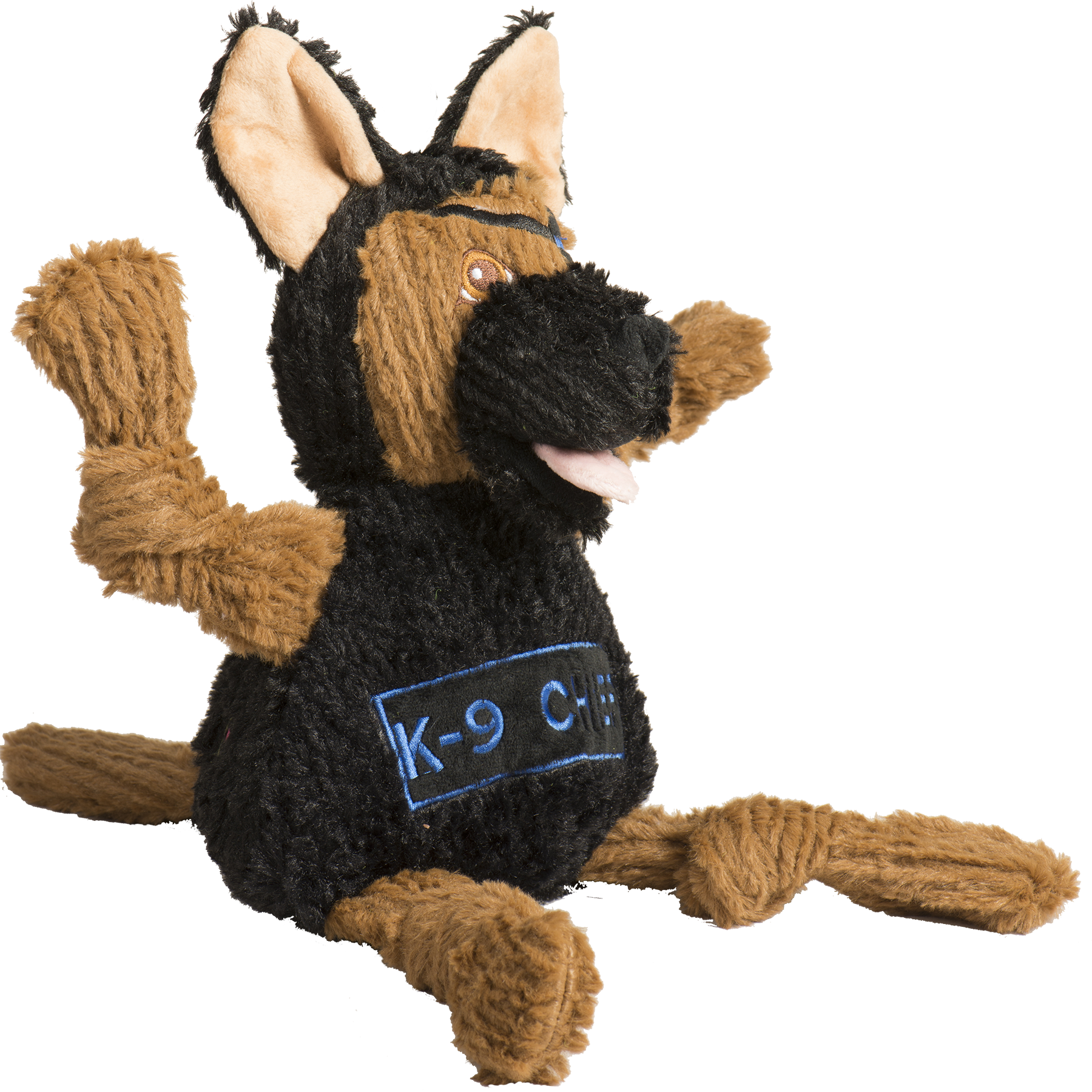HuggleCause™, Project K-9 Hero, K-9 Chief Knottie® Plush Dog Toy, Large