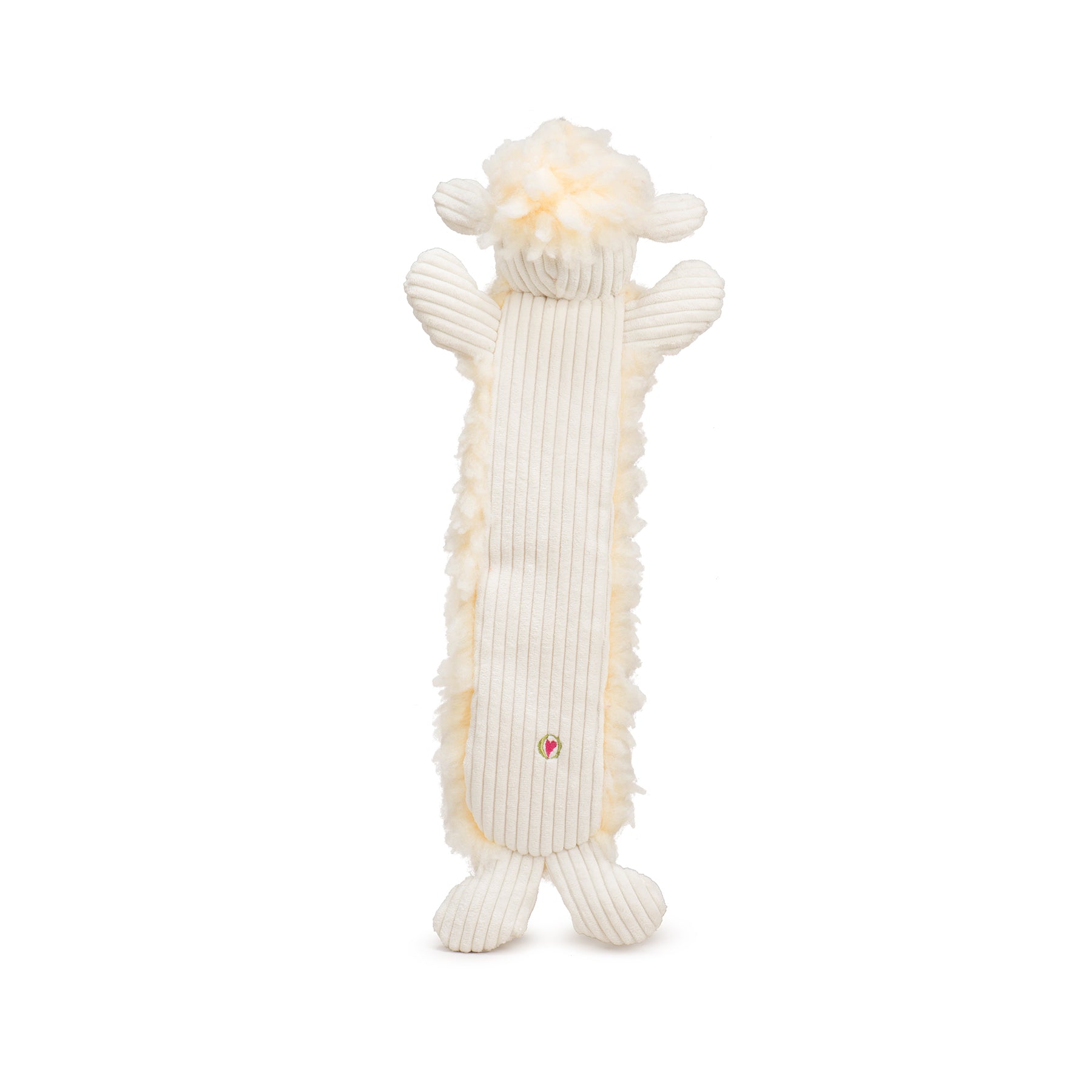 Louise Lamb Fluffer Long & Lovelie™ Durable Plush Dog Toy