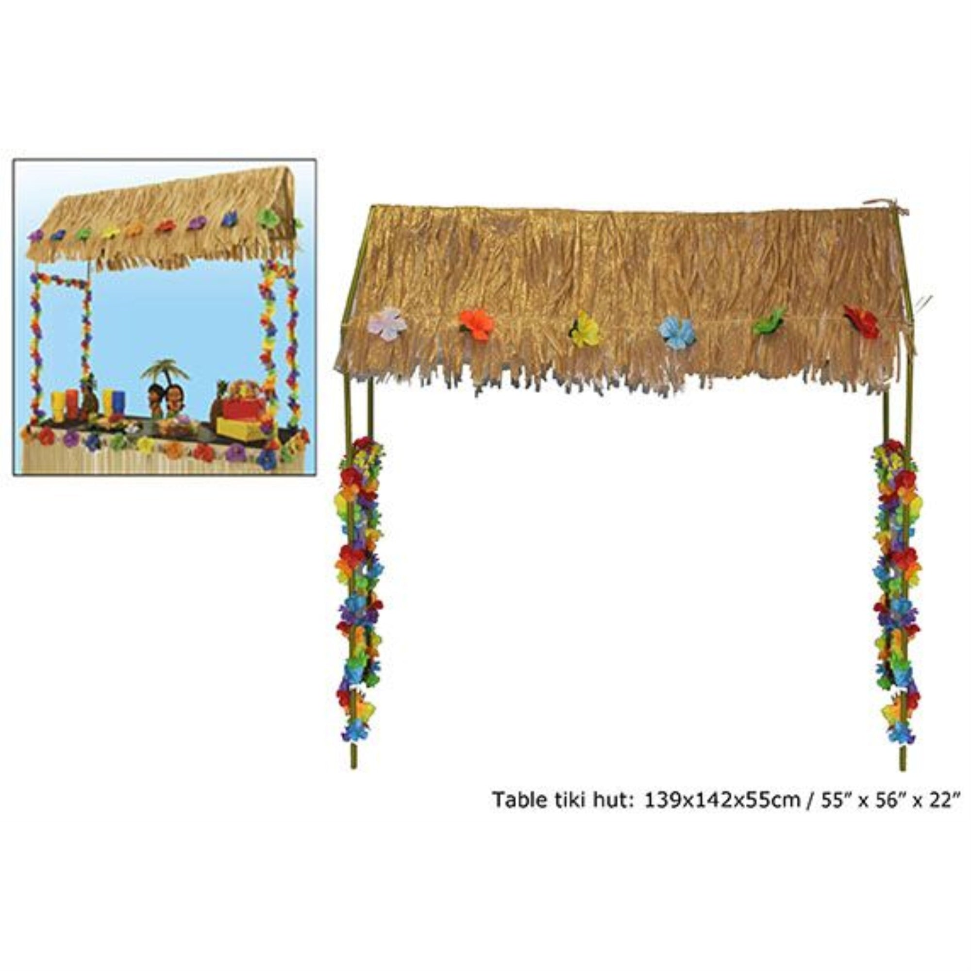 Tiki Hut55X22X56Inch 