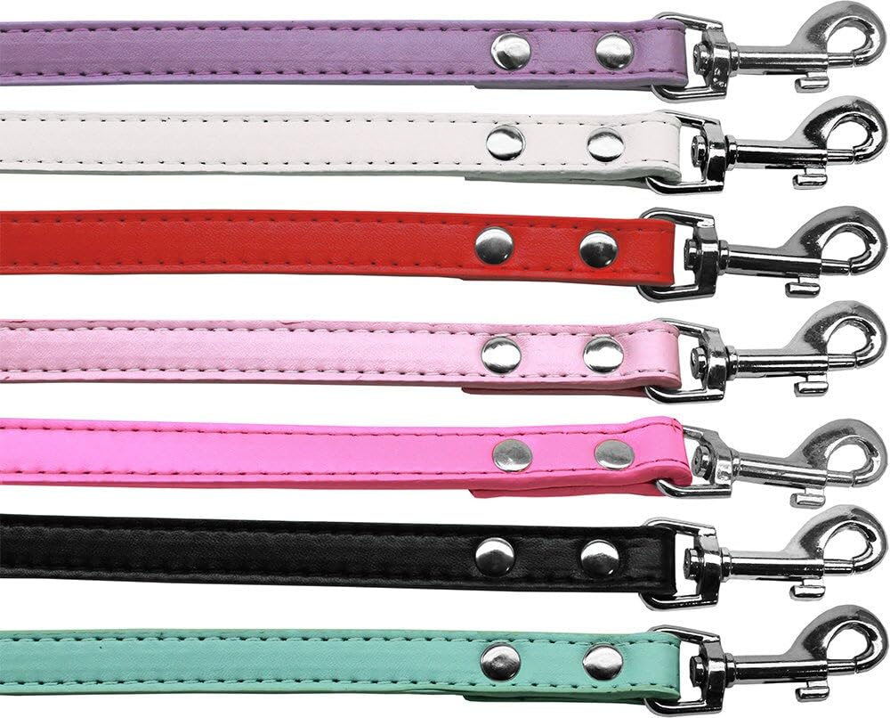 Pet, Dog or Cat Premium Pet Leash (1/2" Wide x 4' Long) - 1/2" Wide x 4' Long - Aqua