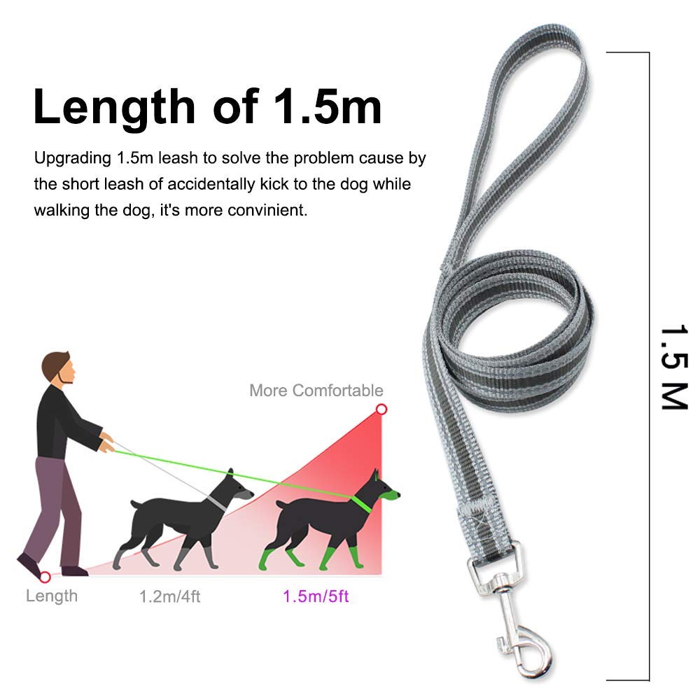 Puppy Harness And Leash Set- Dog Vest Harness For Small Dogs Medium Dogs- Soft Mesh Halter- Adjustable Reflective Dogy Harness-