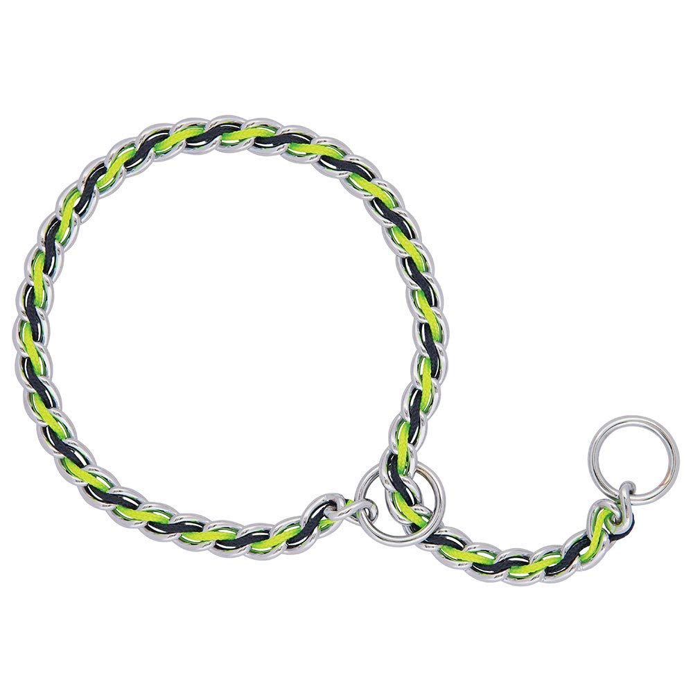 Terrain D.O.G. Laced Chain Slip Collar, 22-Inch X 3.5 Mm, Pink/Gray