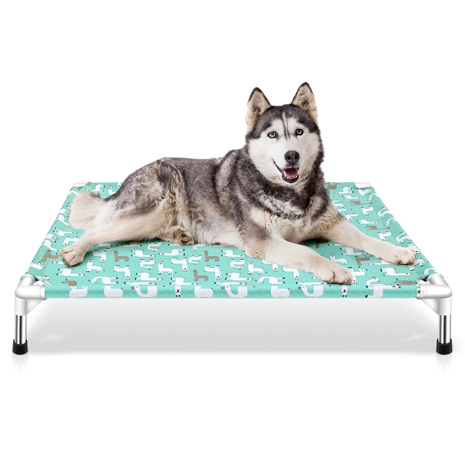 Elevated Dog Bed Pet Cot For Large Dogs, Indoor And Outdoor Use For Large Pets