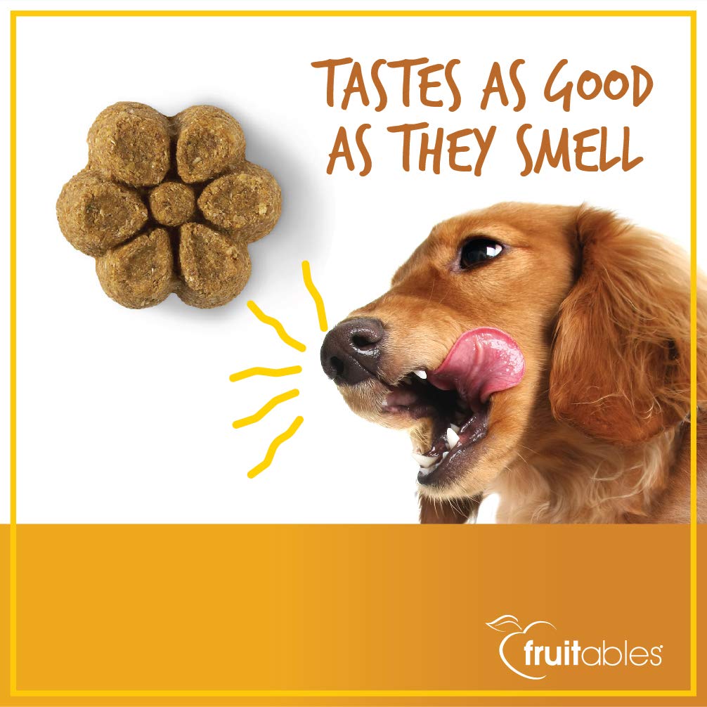 Fruitables Pumpkin Dog Treats, 7oz, Crunch Variety Pack of 6