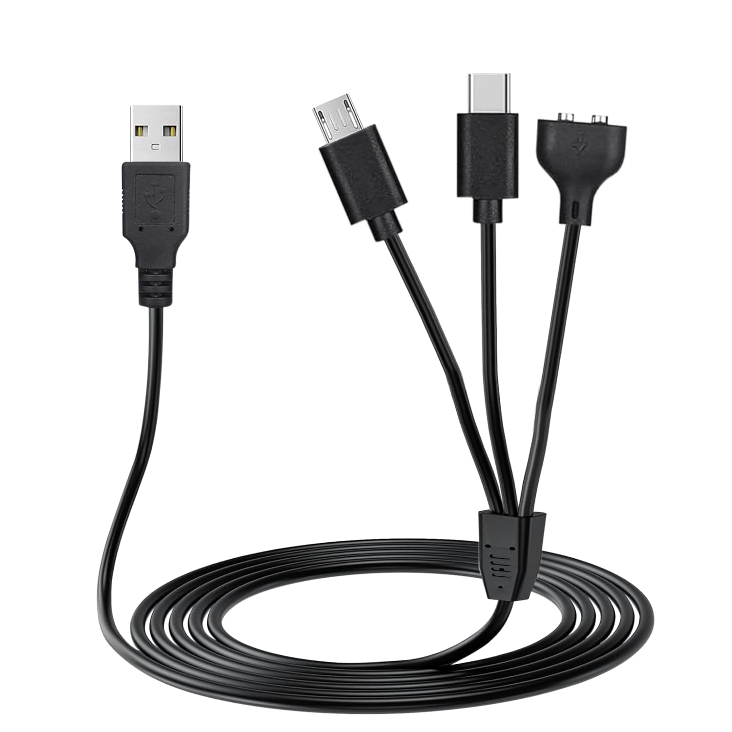 3-In-1 Dog Training Collar Charger Replacement For Delupet, Nvk, Uke, Yawpet, Jugbow, Jsclyan, Type-C, Micro Usb, And Magnetic C