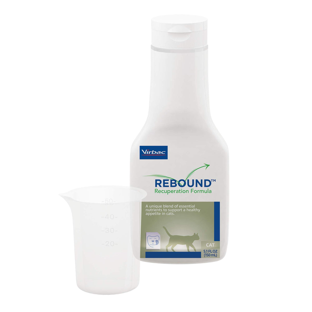 Virbac Rebound Recuperation Formula For Cats, Clear