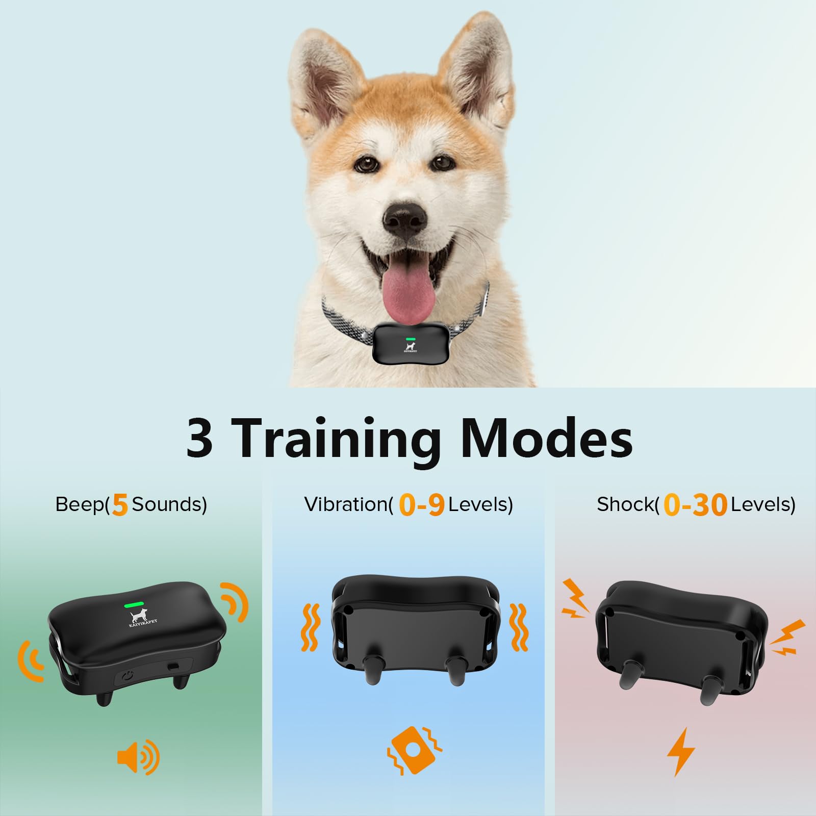 Wireless Dog Fence System - 25Ft To 3500Ft, Electric Fence For Dogs, Dog Shock Collar With Remote, 3 Safe Training Modes (Beep,V