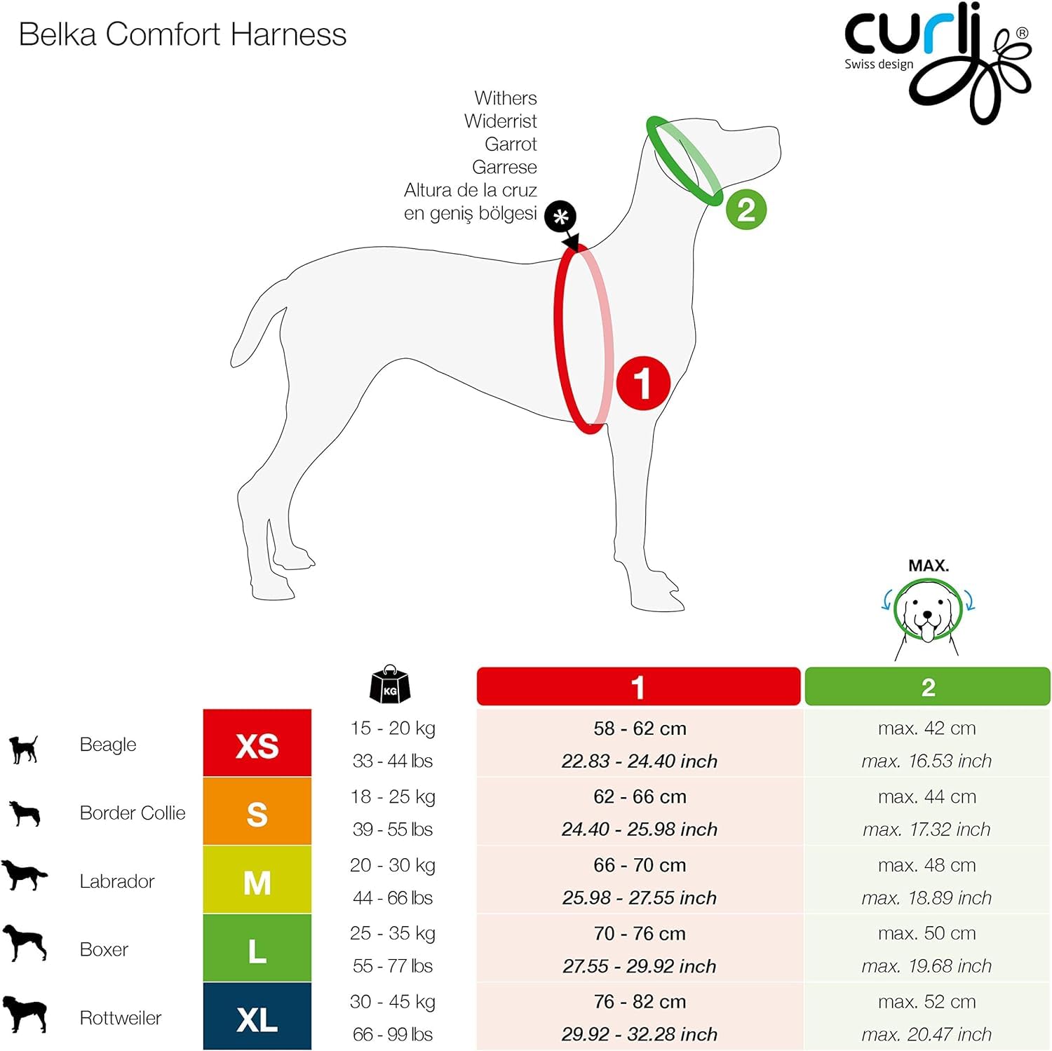 Magnetic Belka Comfort Harness Black Xl