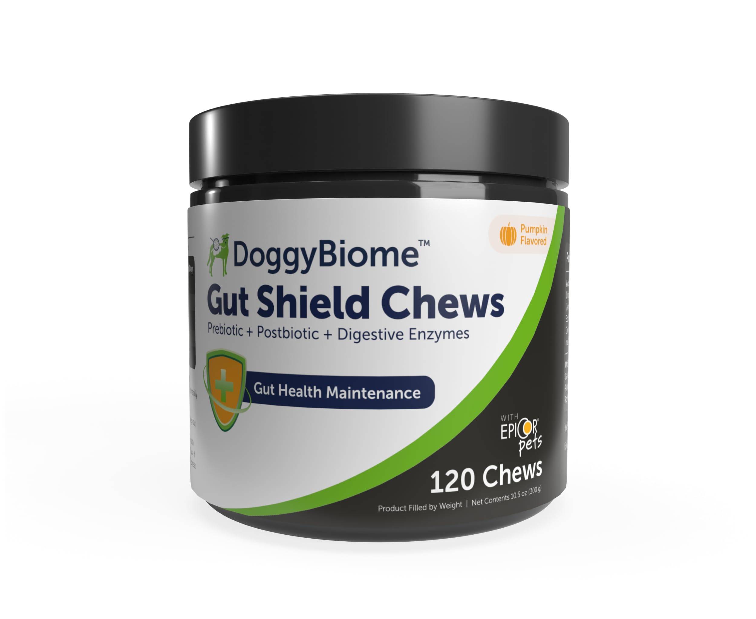 AnimalBiome Gut Shield Soft Chews - DoggyBiome 6-Strain Probiotic Chews for Dogs & Cats, Digestive Support Supplement, Dog Probi