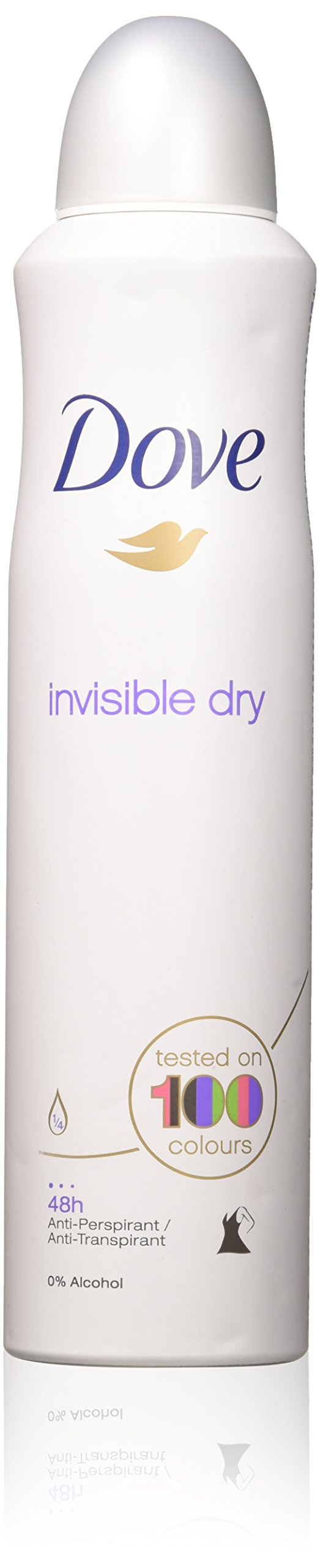 Dove Body Spray Anti-Perspirantanit-Transpirant (3X250Ml85Oz, Invisible Dry)