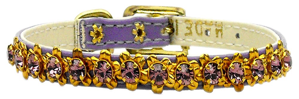 Mirage Pet Products Hampton Pet Collar, Size 14, Purple