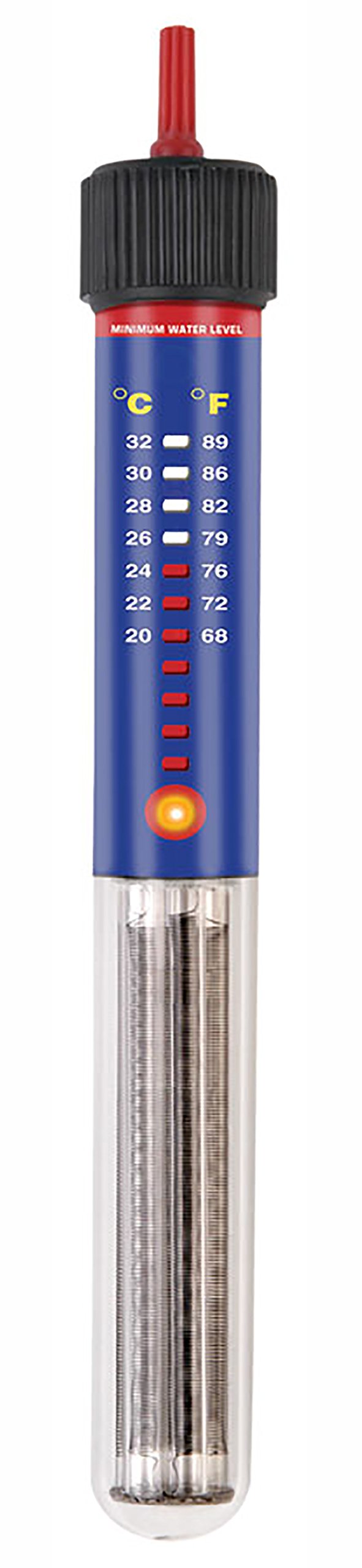 Penn-Plax Cascade Heat Aquarium Heater – Fully Submersible – Great For Freshwater And Saltwater Fish Tanks – 8.5” Length – 100 Watt