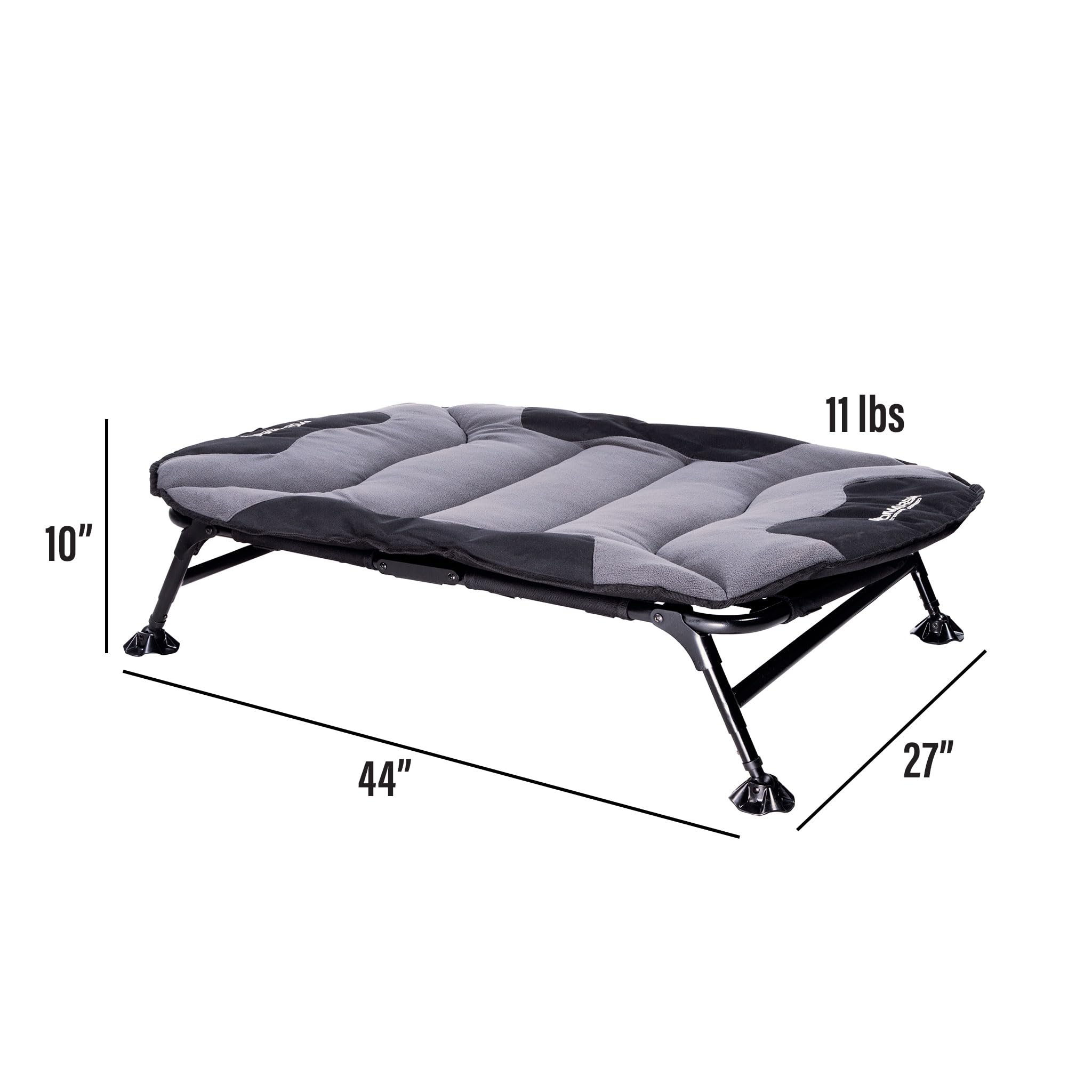 Momarsh Elevated Dog Cot With Washable Soft Pad & Folding Frame For Travel & Home Use | All In One Home Cot With Non Slip Feet |