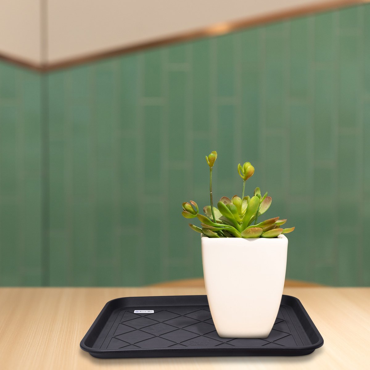 Home-Man Multi-Purpose Boot Tray Mat,Dog Bowl Tray,Waterproof For Indoor And Outdoor Floor Protection