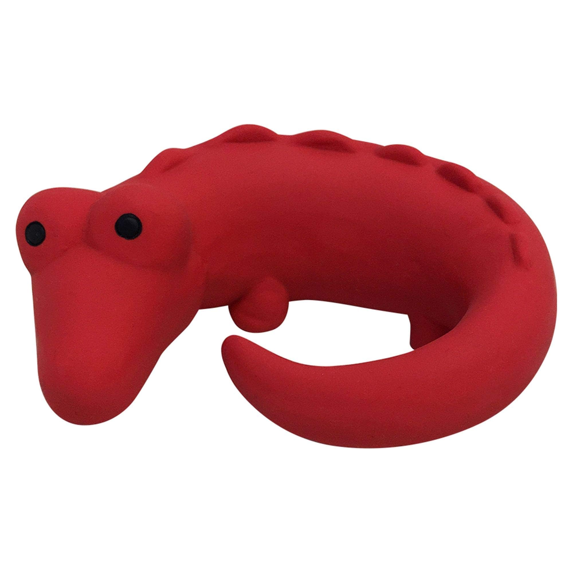FOUFIT 85648 Zoo Chew Latex Toy for Dogs, Gator, 5