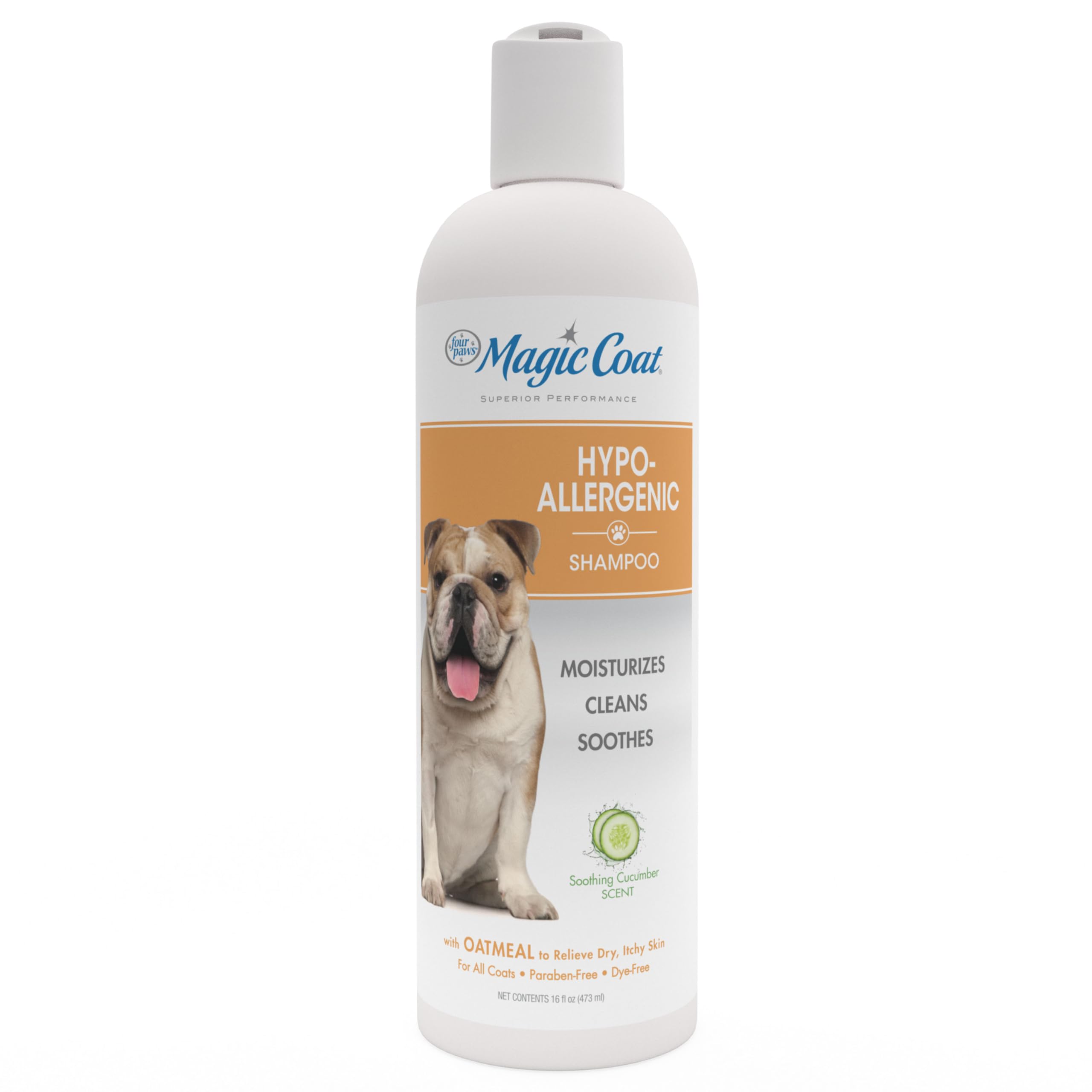 Four Paws Magic Coat Hypo-Allergenic Dog Shampoo Hypoallergenic Shampoo 16 Ounces (1 Count)