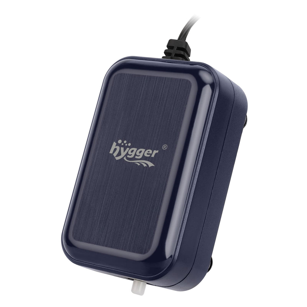 Hygger Aquarium Air Pump, Adjustable Oxygen Pump Silent Powerful Aerator Pump 2W/3W/4.5W/6W/ 1 Air Outlets Ultra For Up To 30 Ga