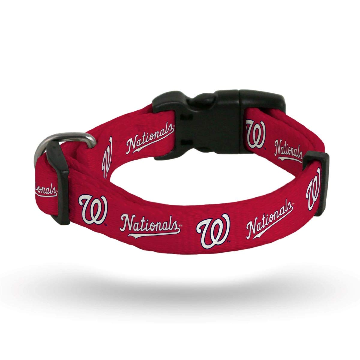 Rico Industries Mlb Washington Nationals Pet Collarpet Collar Small, Team Colors, Small