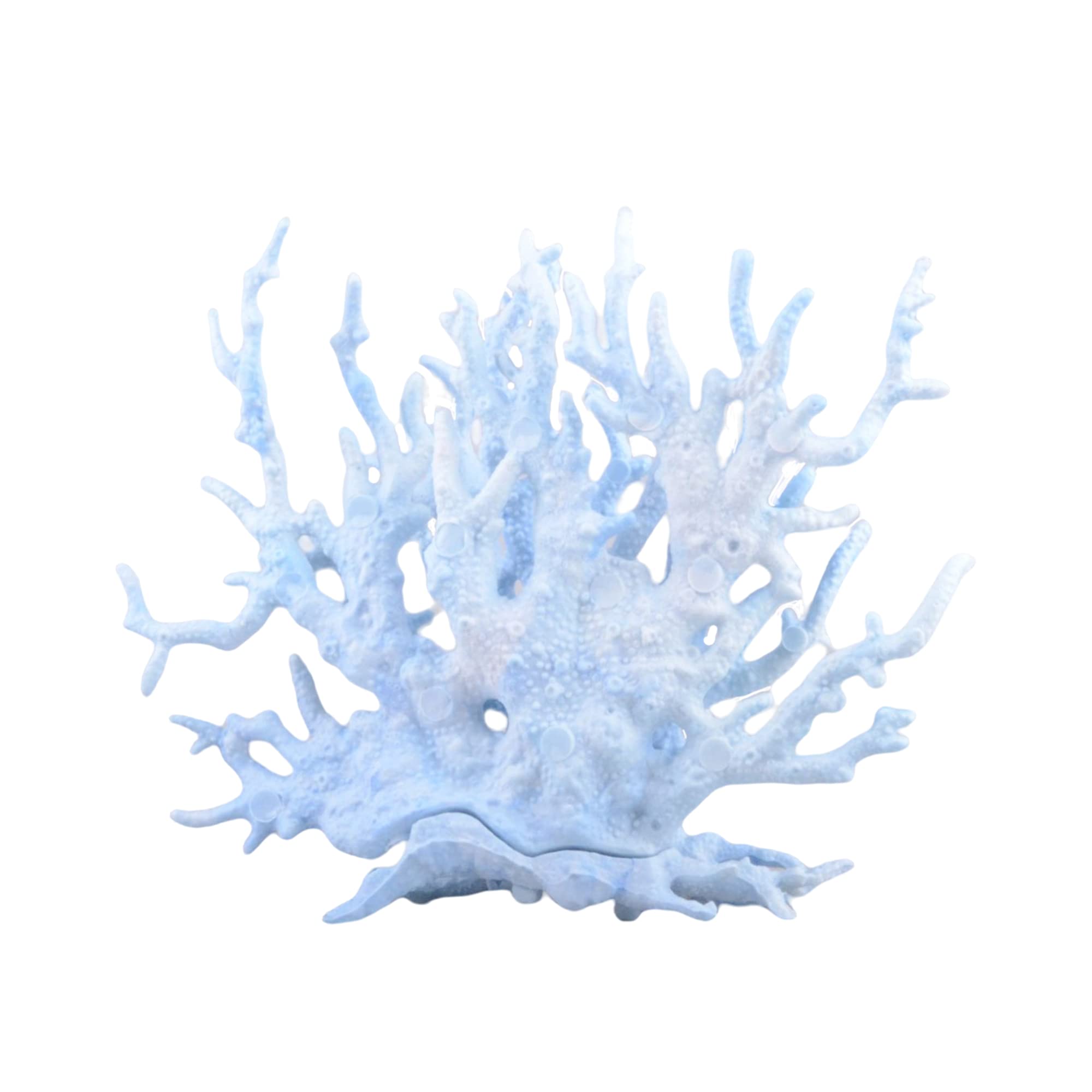 Mallofusa Blue Artificial Aquarium Plant Ornament Decor Plastic Coral Reef Fish Tank Decoration