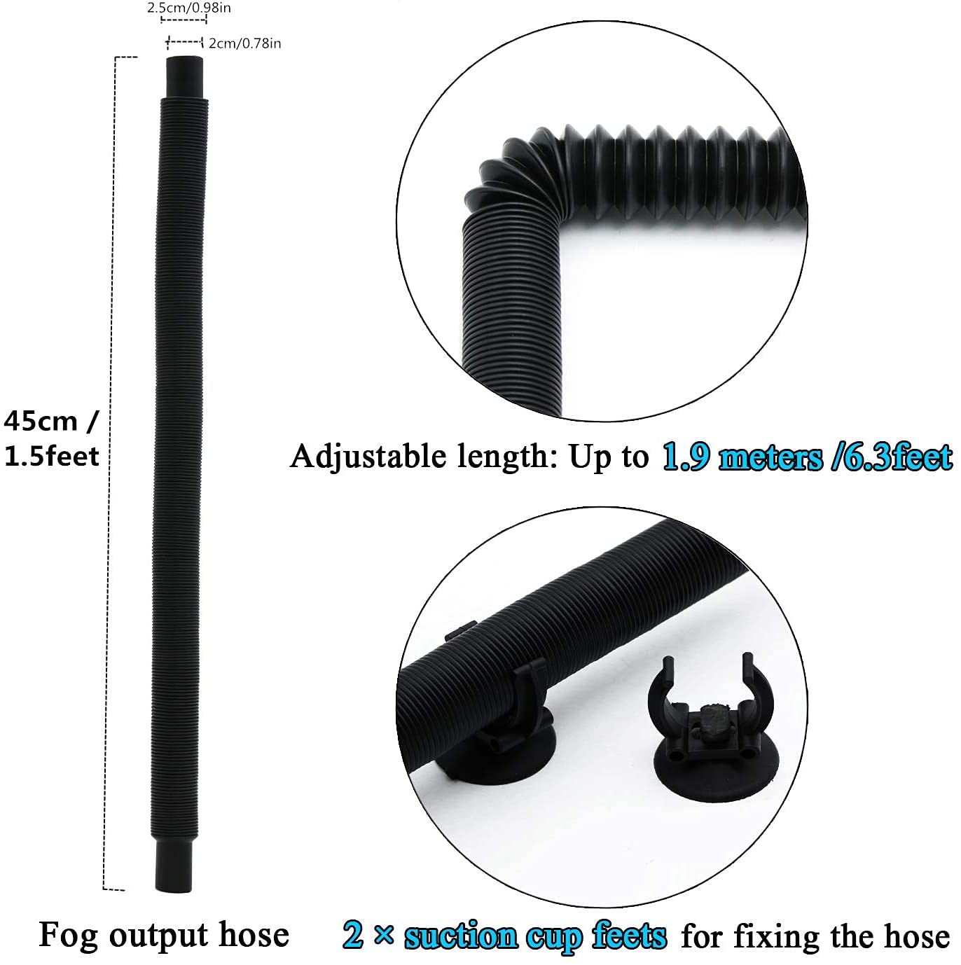 Coospider Top Fill Reptile Fogger Terrariums Humidifier Fog Machine 4.2L Large Size Perfect For Various Reptiles/Amphibians/Herps/Paludarium/Vivarium