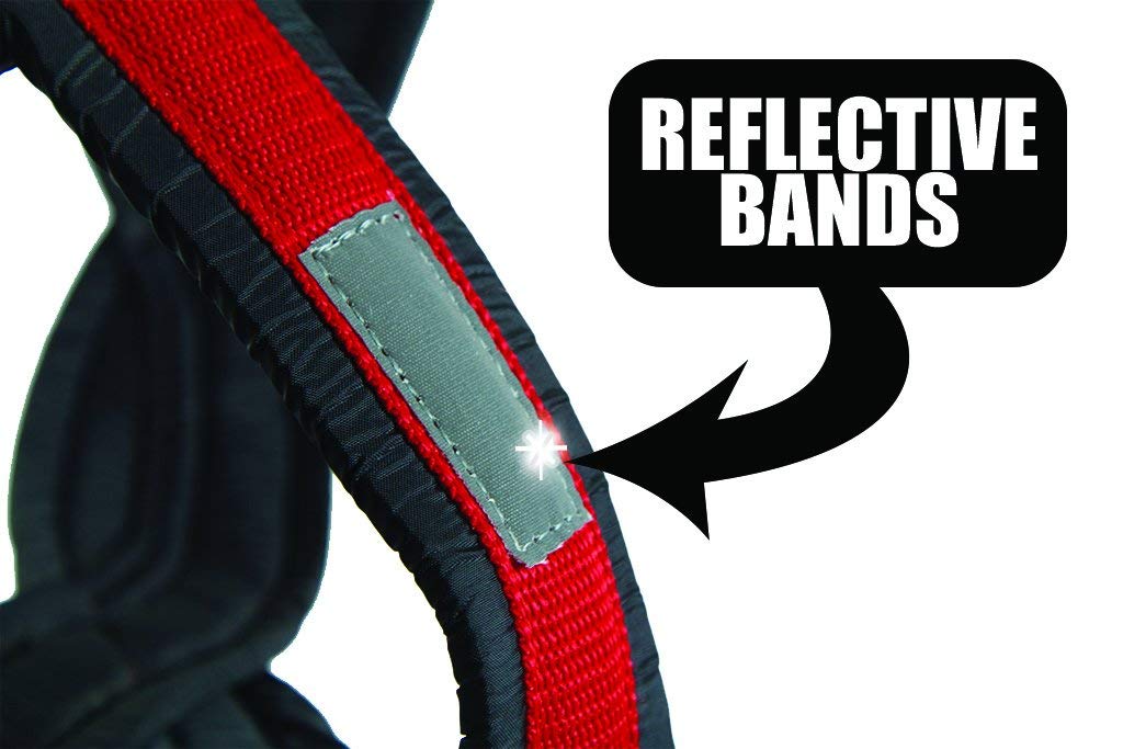 Neewa Pro Sled Dog Harness (Pink, Xx-Large (Neck 21 Chest 36 Back 25))