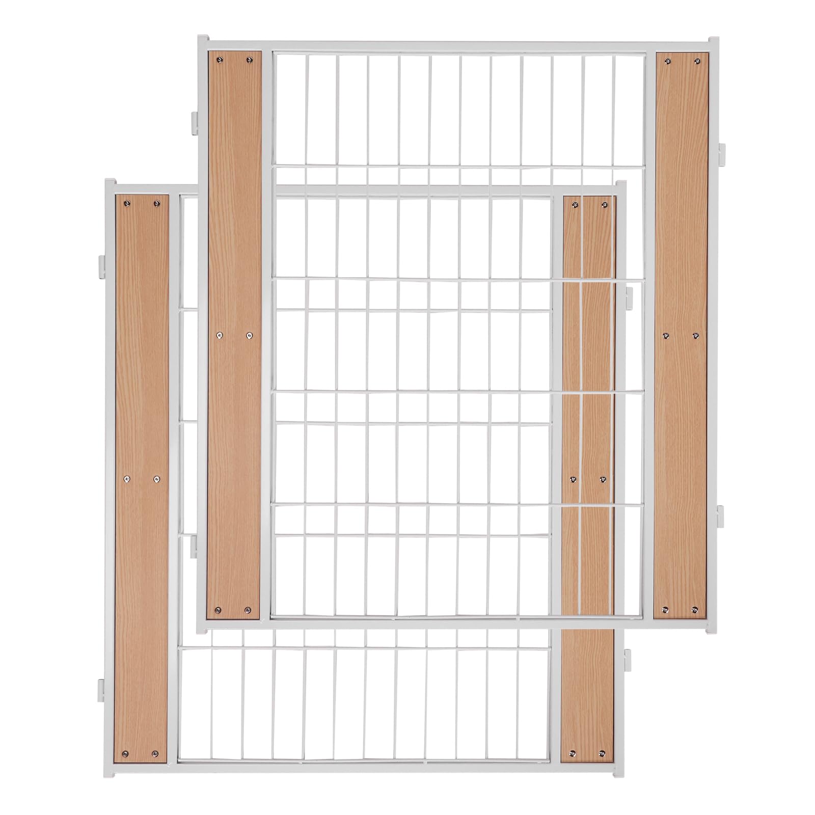Heavy Duty Dog Playpen 32 Inch Height - Indoor Outdoor Pet Fence Enclosure For Medium And Small Dogs - Foldable Puppy Exercise P