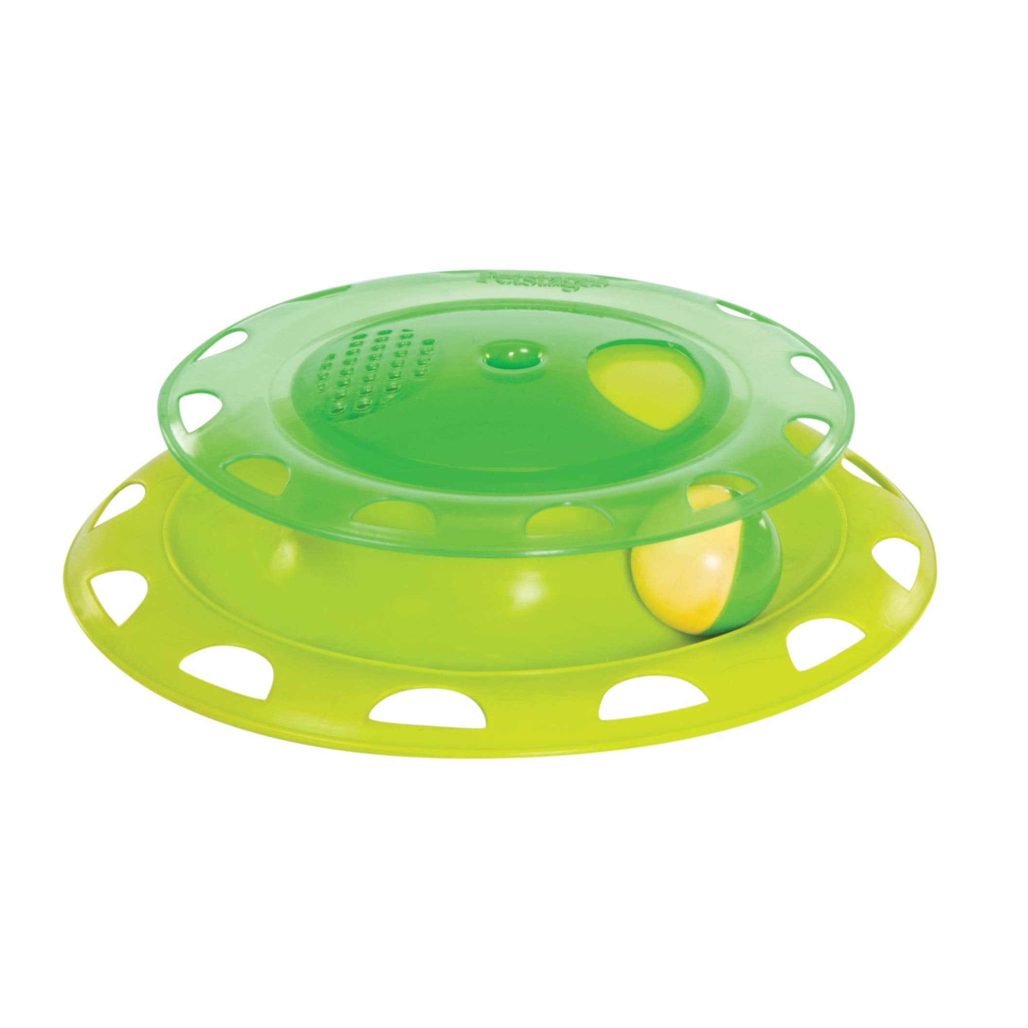 Catstages Catnip Chase Track Green Interactive Cat Toy