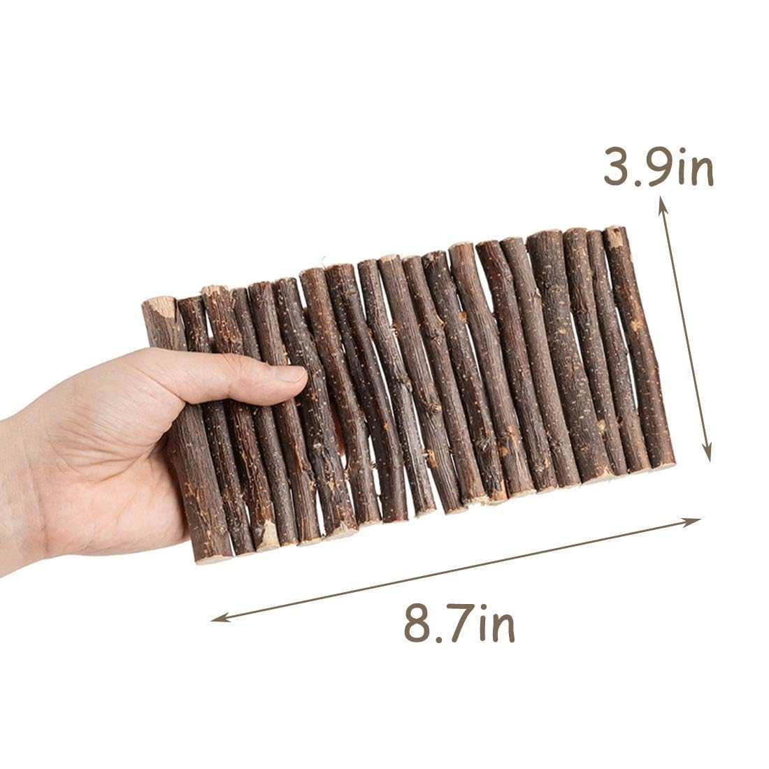 Hamiledyi 4Pcs Hamster Bridge Wooden Bridge Toy Rat Ladder Natural Wooden Hideout Tunnel Ladder Hamster Cage Accessories Chew To