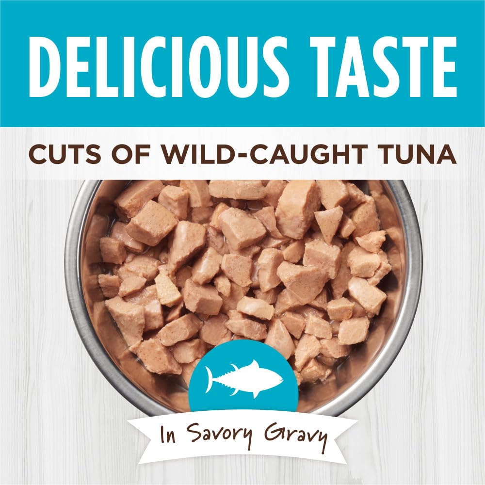 Instinct Healthy Cravings Grain Free Real Tuna Recipe Natural Wet Cat Food Topper by Natures Variety, 3 oz. Pouches (Case of 24