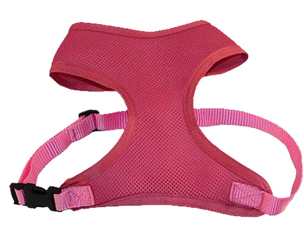 Cutenfuzzy Comfort Mesh Breathable Adjustable Dog Harness Vest With 6 Month Warranty, Pink, Small